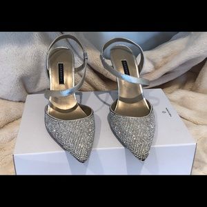 Stunning Crystal shoes- Brand New